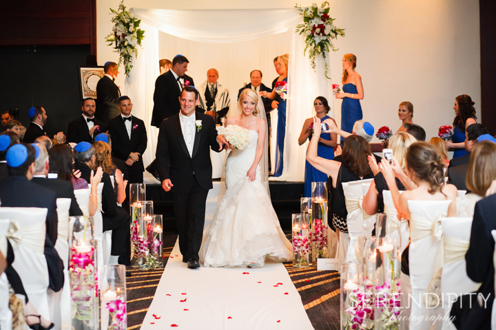 jewish wedding ceremony, Royal Sonesta houston galleria wedding, wedding photography
