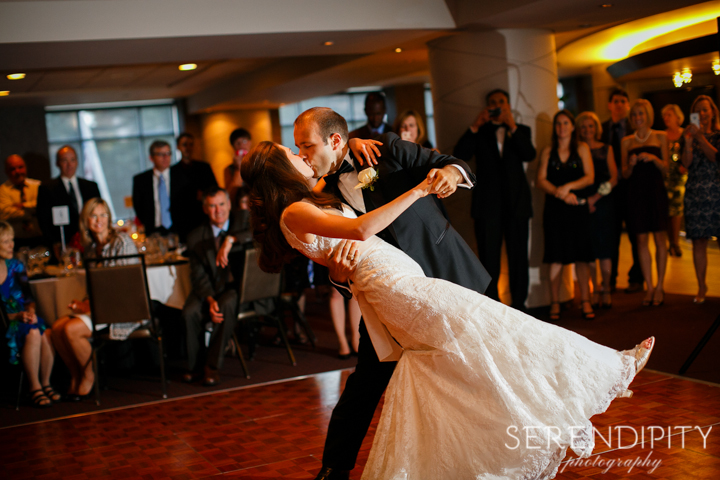 bride and groom first dance, houston wedding, downtown houston wedding, houston wedding photographers