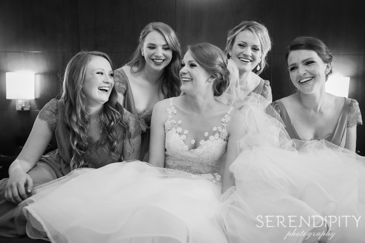 bridal party portrait