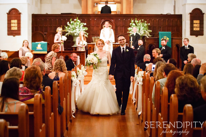 First Evangelical Lutheran Church wedding ceremony