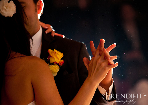 Finding The Perfect Wedding Photographer, first dance, back lit, hand holding, romantic