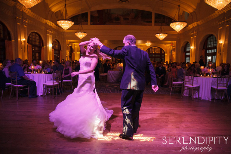 father and daughter dance, crystal ballroom